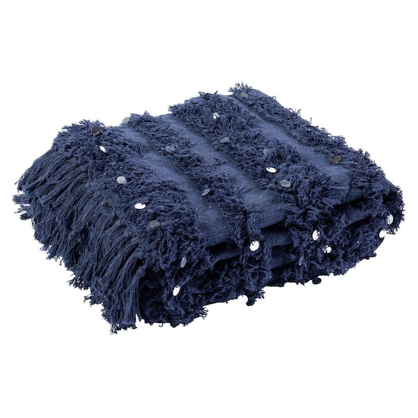 Safavieh Norlen Throw Area Rug, Navy THR911A-5060 - main